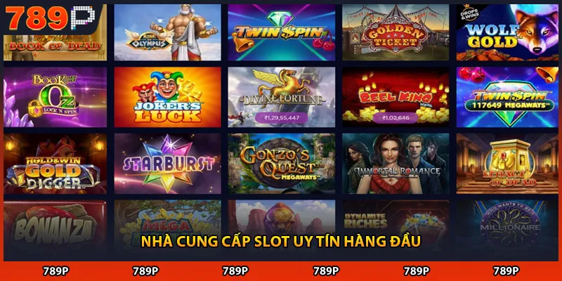 Nhà cung cấp slot uy tín hàng đầu